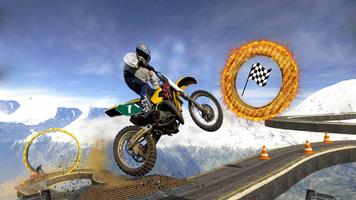 Tricky Bike Stunt Race 3d постер