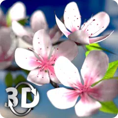 桜！ 3D視差効果と春の花！