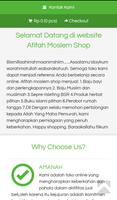 برنامه‌نما Afifah Moslem Shop عکس از صفحه