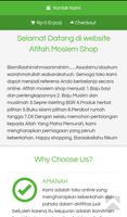 Afifah Moslem Shop capture d'écran 1