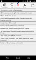 برنامه‌نما Invest in France عکس از صفحه