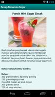 Resep Minuman Segar ภาพหน้าจอ 3