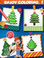 Árvore de Natal Coloring Book imagem de tela 2