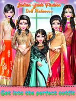 Indian Bride Fashion Doll Makeover capture d'écran 3