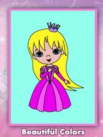 Princess Coloring Book Fun 👑 ảnh chụp màn hình 3