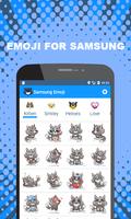 Emoji for Samsung - Cute Puppy, Cat, Animal Emoji poster