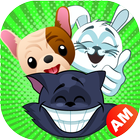 Emoji for WhatsApp - Cute Puppy, Cat, Animal Emoji आइकन