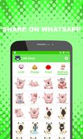 Emoji for WhatsApp - Cute Puppy, Cat, Animal Emoji स्क्रीनशॉट 3