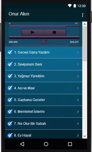 Android İndirme için Onur Akın şarkı sözleri APK