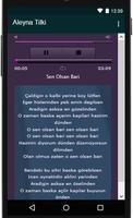Aleyna Tilki şarkı sözleri screenshot 1