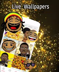 Black Emoji Phone New APK 下載