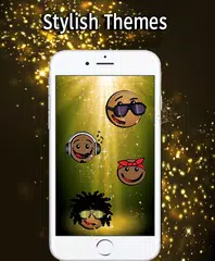 Black Emoji Phone New APK 下載