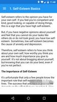 How to Build Self Esteem ภาพหน้าจอ 1