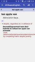 Afrikaans English Dictionary Screenshot 3