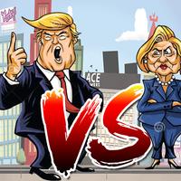 trump dump clinton Games syot layar 3