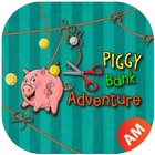 Piggy Bank Cut Rope आइकन