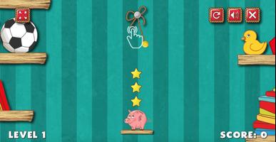 Piggy Bank Cut Rope Affiche