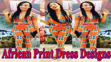 African Print Dress Designs ảnh chụp màn hình 1