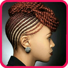 African braid hairstyles 아이콘