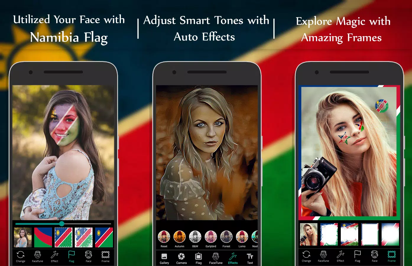 Chad Flag Face Paint - Smart Photo Lab Pic Editor APK for Android