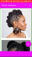 African Hairstyles capture d'écran 1