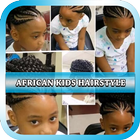 African Kids Hairstyle icône