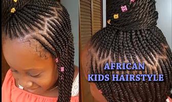 African Kids Hairstyle Affiche