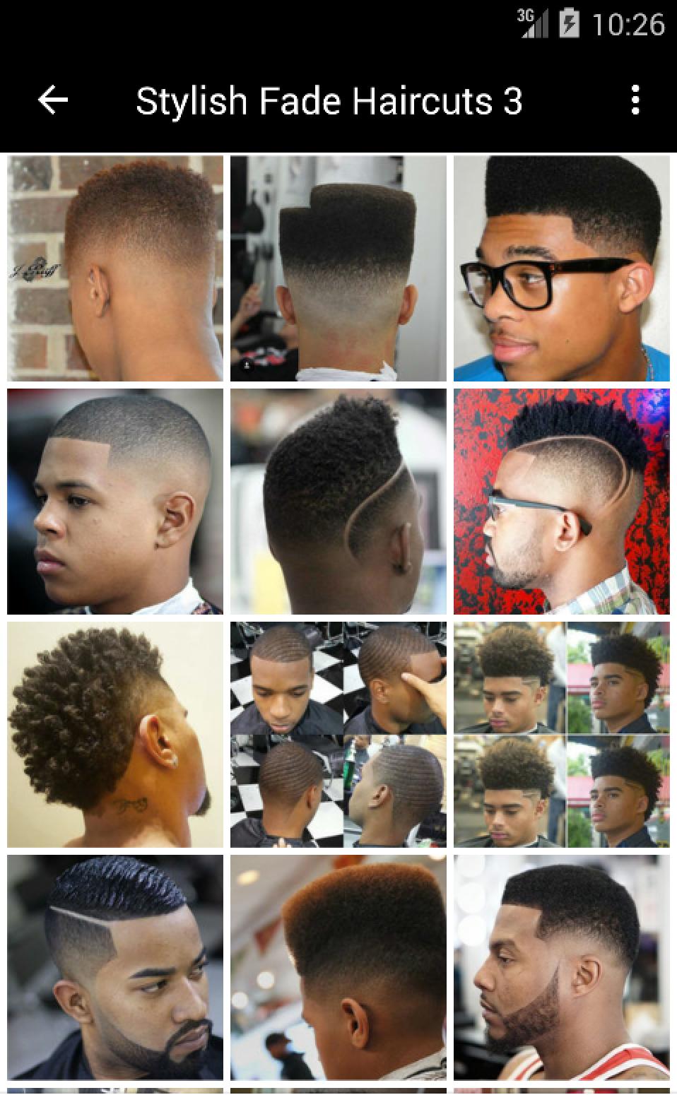 Black Men Hairstyles Trendy 20 pour Android   Téléchargez l'APK