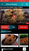 African Recipes - Video Format Step by Step capture d'écran 1