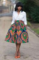 African Skirt Style Ideas ポスター
