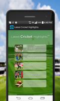 Cricket Highlights HD capture d'écran 2