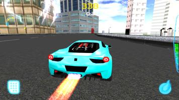 Fast Car Racing 3D Plakat