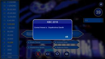 KBC 2018 : kaun banega crorepati capture d'écran 1