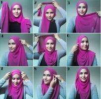 Hijab Stil Tutorial-Ideen Screenshot 2