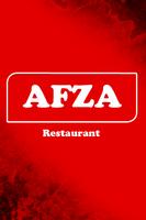 Poster AFZA - Restaurant