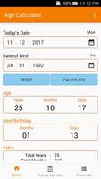 Age Calculator پوسٹر