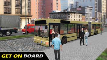 simulateur de conduite de bus Affiche