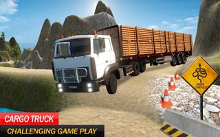 Transport Truck Driver in Mountain โปสเตอร์