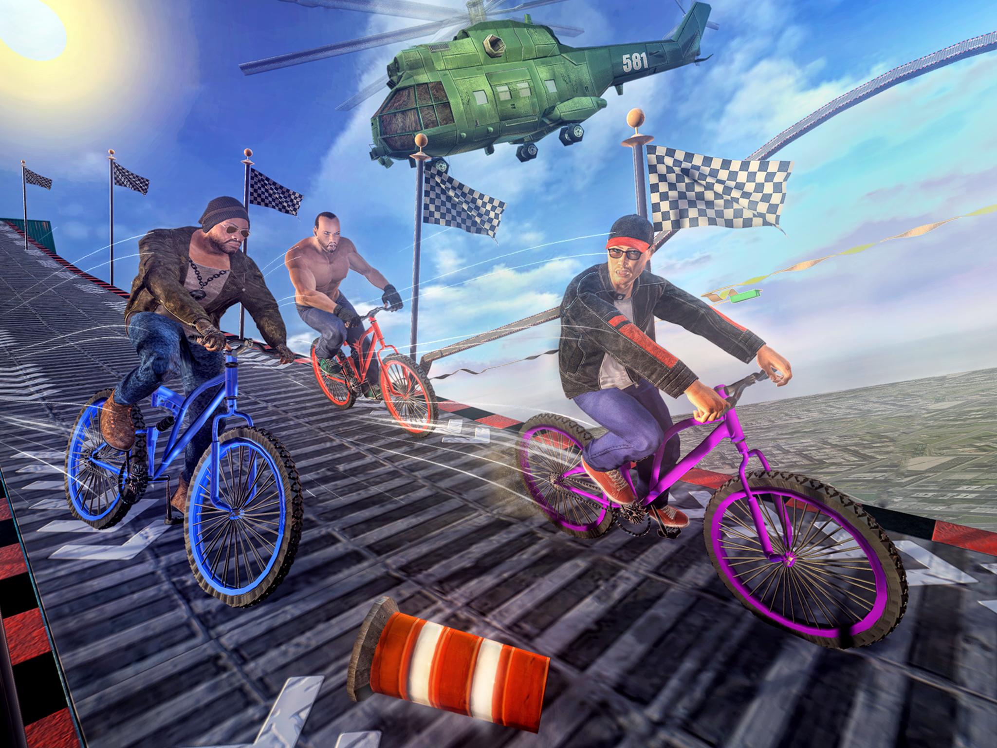 Bike race game