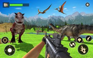 Dinosaurs Hunter Sniper Safari Hunting Free poster