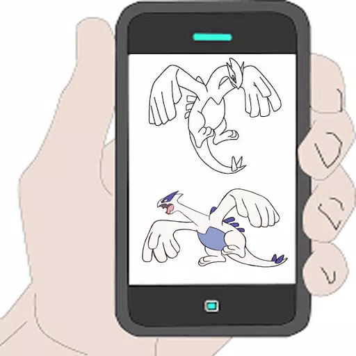 Como desenhar pokemons e mangás e baixe animes e desenhos: Como desenhar  pokemons - Como desenhar o Lugia - Como desenhar pokemons lendarios