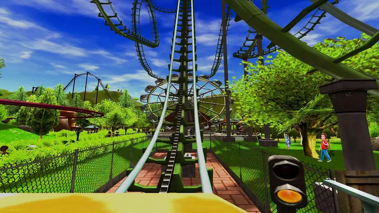 Rollercoaster: jogo de montanha russa rush