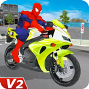 Superhero Moto Bike Racing Stunts V2 APK