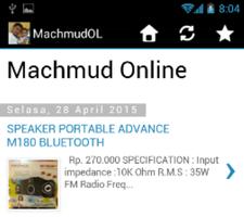 Machmud Toko Online poster