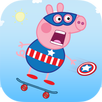Captain Pepa American Pig Run APK