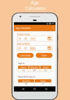 Age Calculator ภาพหน้าจอ 2