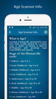 Scanner d'âge capture d'écran 2
