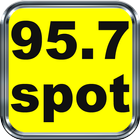 free radio 95.7 the spot radio station for free أيقونة