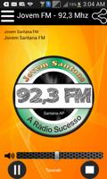 Rádio Jovem Santana FM ポスター