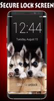 Husky Lock Screen poster